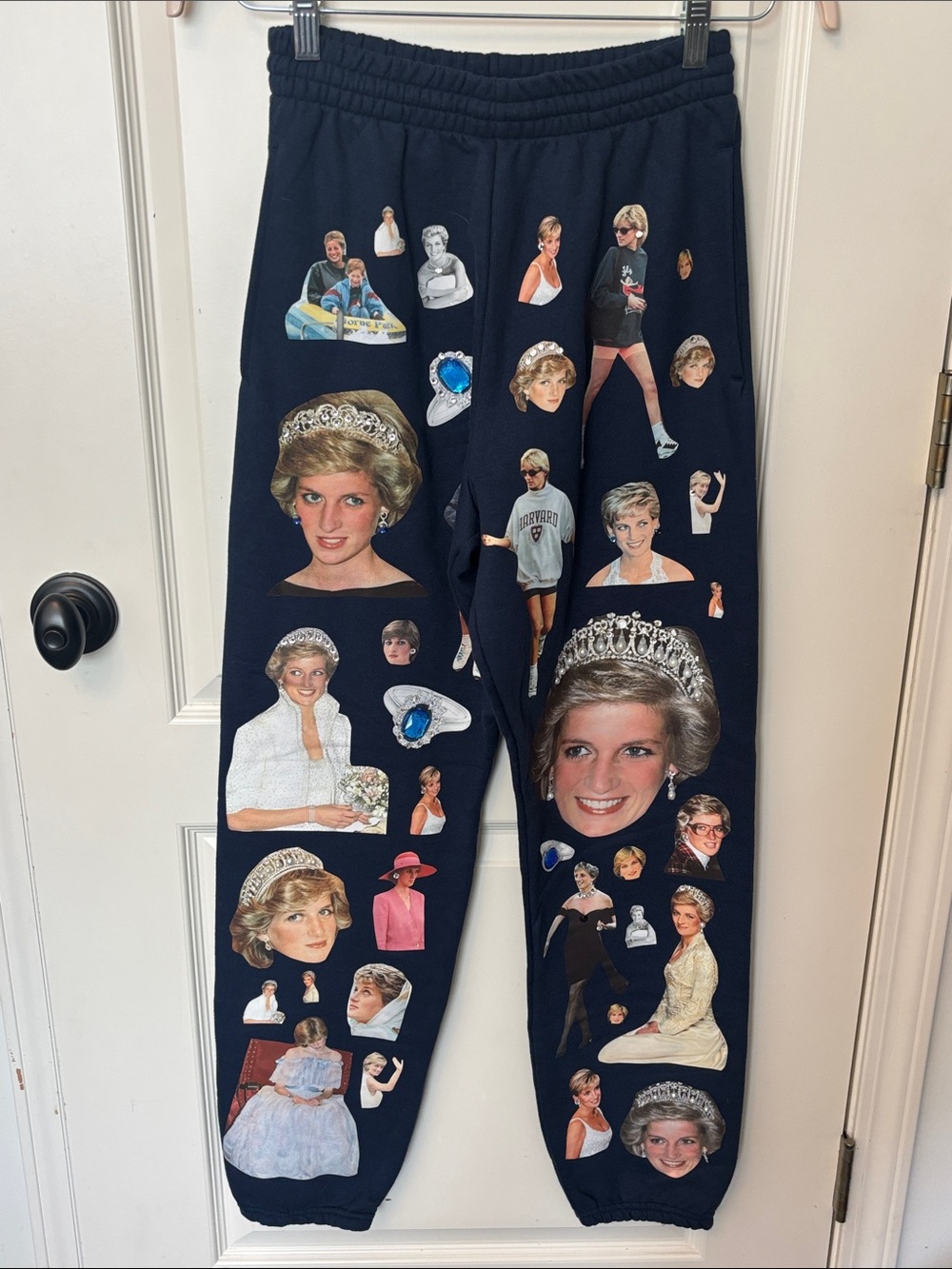 NEW! Lady Diana sweat pants. SZ Small